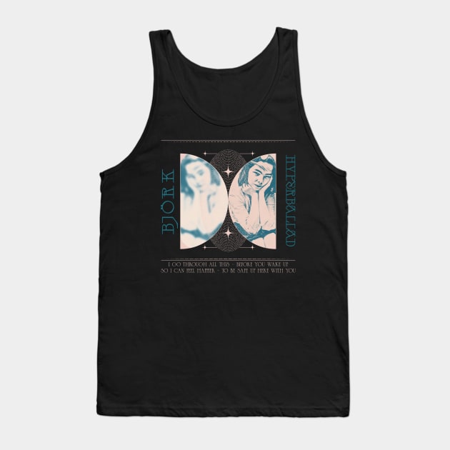 Björk // Hyperballad // Aesthetic Fan Art Design Tank Top by unknown_pleasures